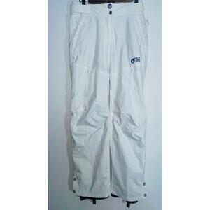 Picture Organic Exa Ski Pants - Women's Size S - Friends Line in White